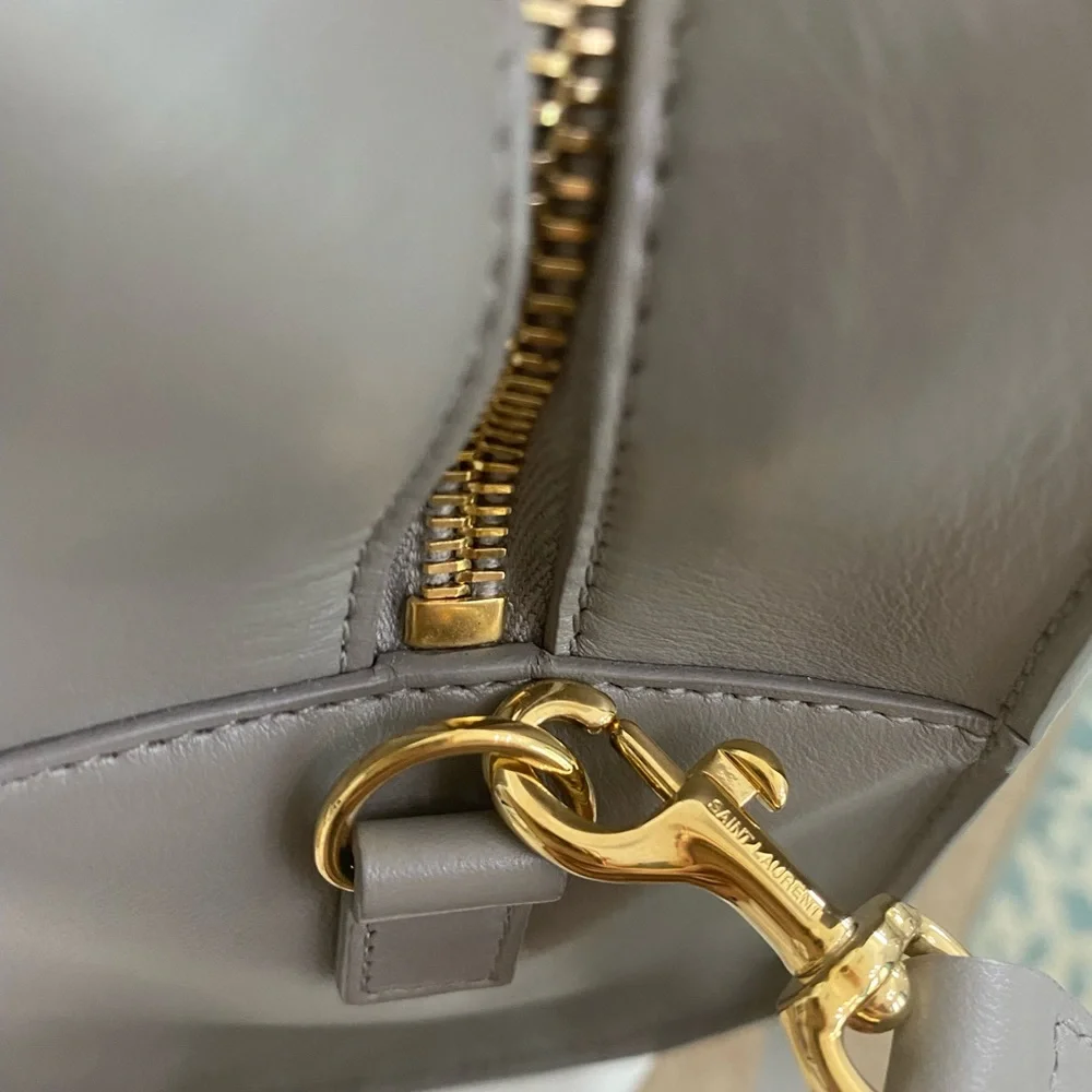 Authentic Saint Laurent Baby canvas fog bag